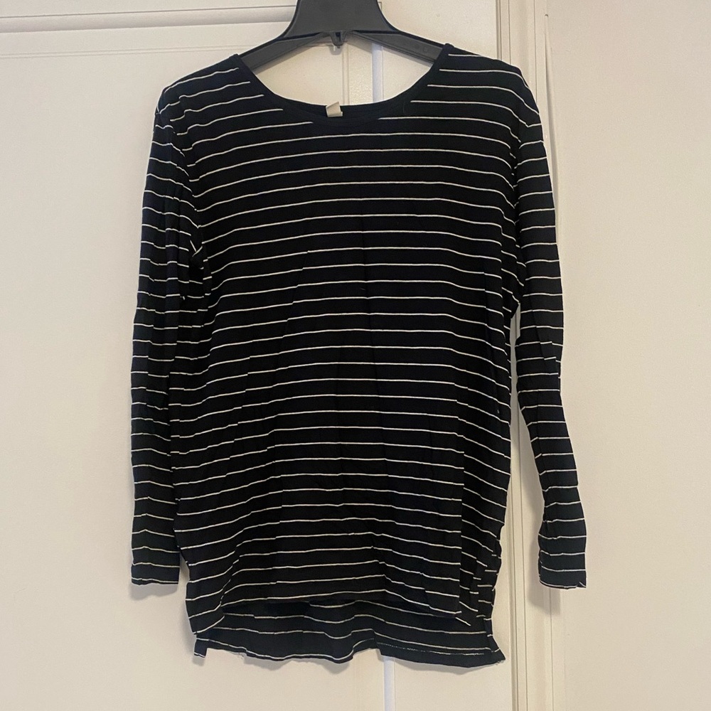 BP Nordstrom Striped Long Sleeve Women’s Size Small